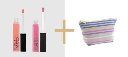 Lipgloss + Cosmetic Case
